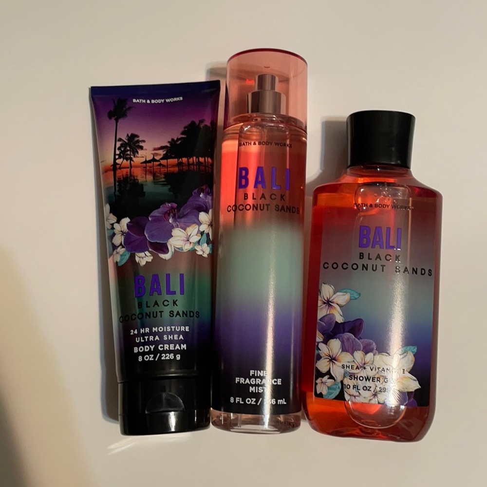 Bath & Body Works Bali Black Coconut Sands